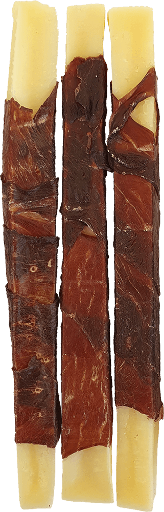 Bastoncini di formaggio SwissCowers Black Angus con manzo