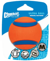 Chuckit Ultra Ball media 6 cm, confezione da 1