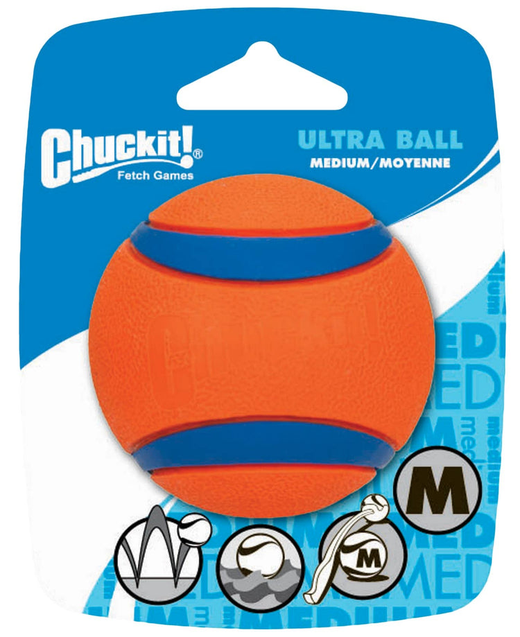 Chuckit Ultra Ball media 6 cm, confezione da 1