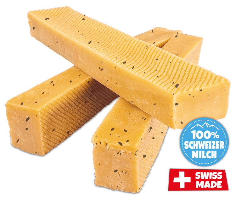 Barretta di formaggio SwissCowers al tartufo nero