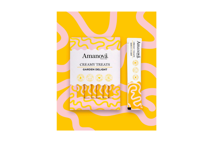 Amanova Creamy treats - Garden delight 6x15g