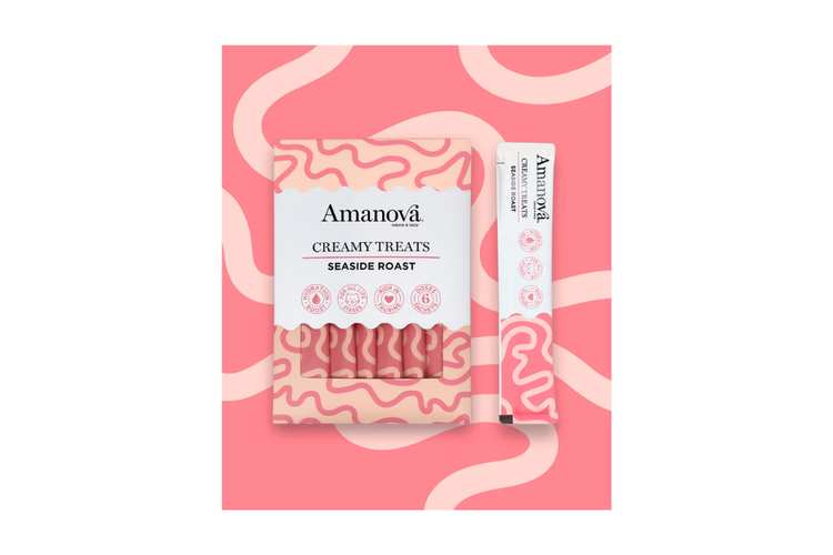 Amanova Creamy treats - Seaside roast 6x15g