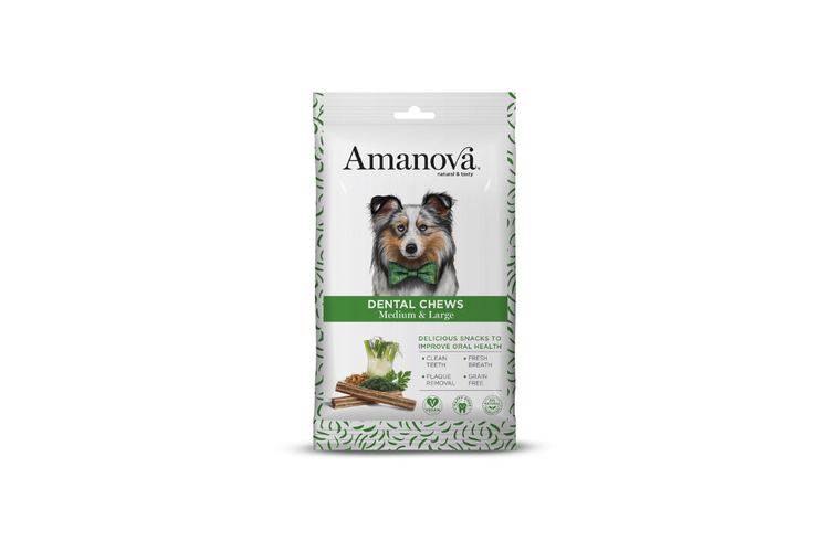 Amanova Dental chews medium/large - 1x7 sticks