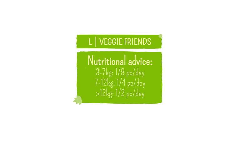 Garden Bites - Veggie friends L - 3pz