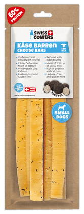 Barretta di formaggio SwissCowers al tartufo nero