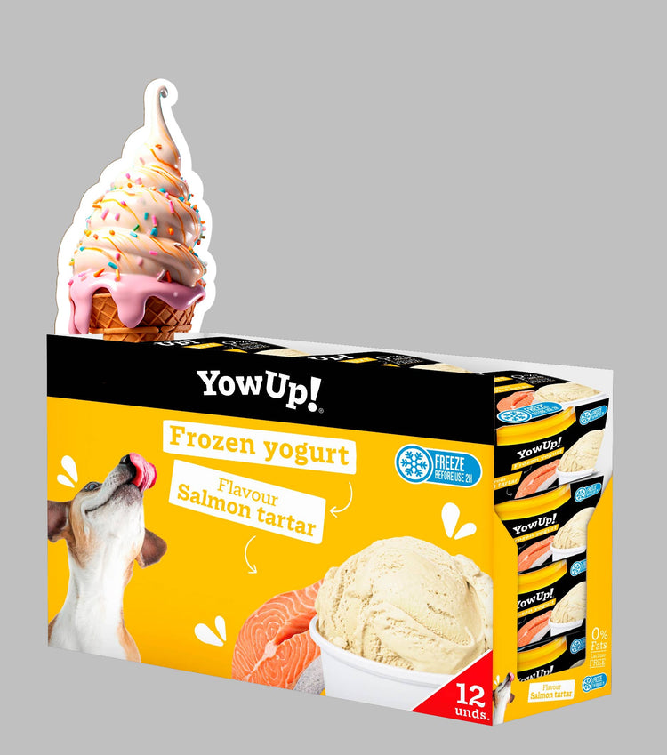 YowUp! Yogurt Gelato Tartare di Salmone