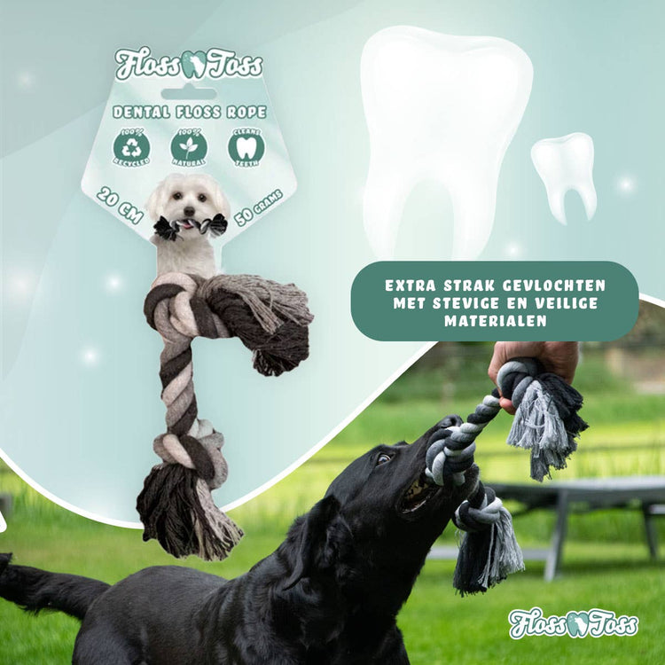 Floss Toss Corda Dentale 2 Nodi 30 cm