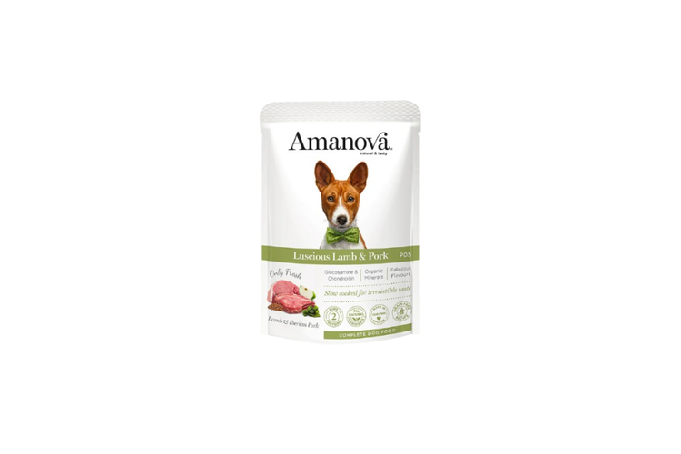 Amanova alimento umido per cani - Agnello e Maiale 100g