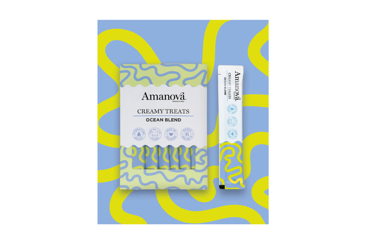 Amanova Creamy treats - Ocean blend 6x15g