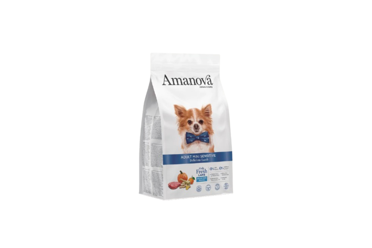 Amanova Adult mini sensitive - Delicious Lamb 800g
