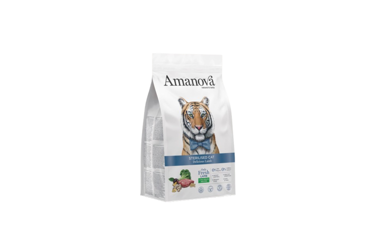 Amanova gatti sterilizzati - Delicious Lamb 300g