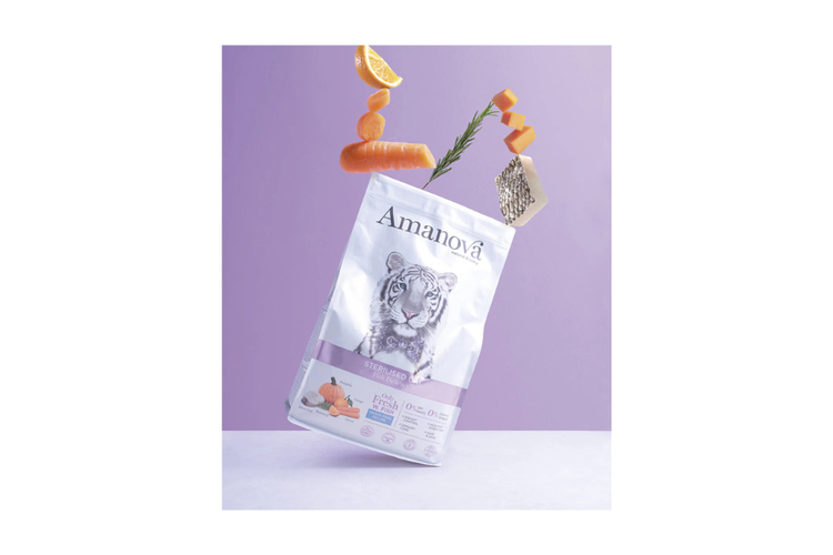 Amanova gatti sterilizzati - Fish Delicacy 300g