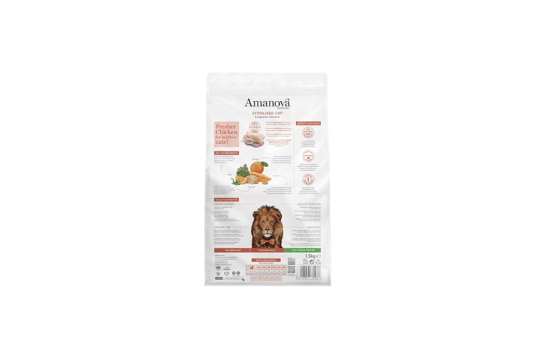 Amanova gatti sterilizzati - Exquisite Chicken 300g