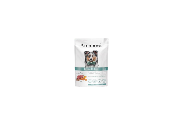 Amanova alimento umido per cani - Manzo 100g