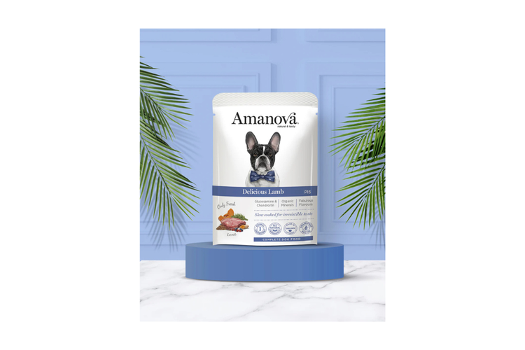 Amanova alimento umido per cani - Agnello 100g