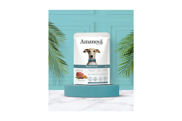 Amanova alimento umido per cani - Maiale iberico 100g