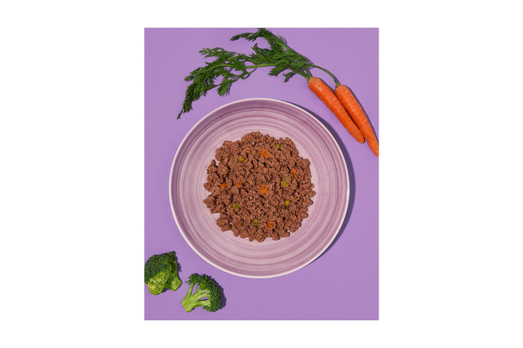 Amanova alimento umido per cani - Manzo e pollo 100g