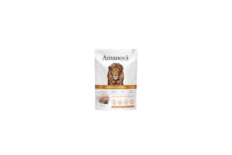 Amanova patè per gatti sterilizzati - Pollo 85g