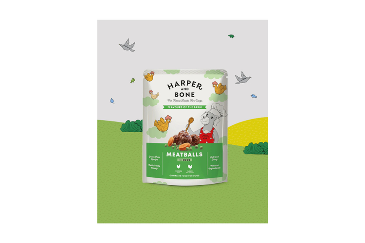 Harper&Bone polpette per cani - Flavours of the farm 300g