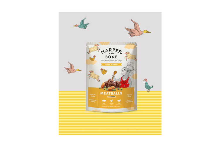 Harper&Bone polpette per cani - Fresh market 300g