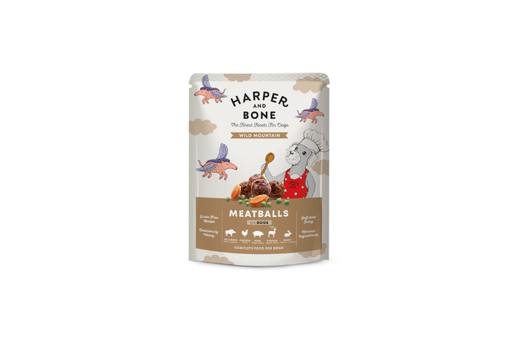 Harper&Bone polpette per cani - Wild mountain 300g