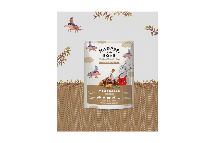 Harper&Bone polpette per cani - Wild mountain 300g