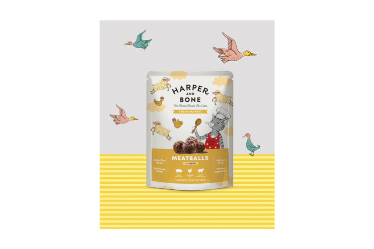 Harper&Bone polpette per gatti - Fresh market 85g