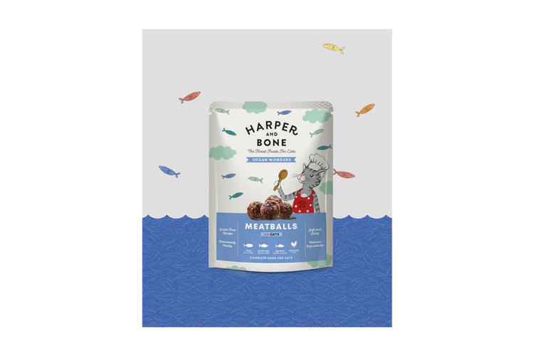 Harper&Bone polpette per gatti - Ocean wonders 85g
