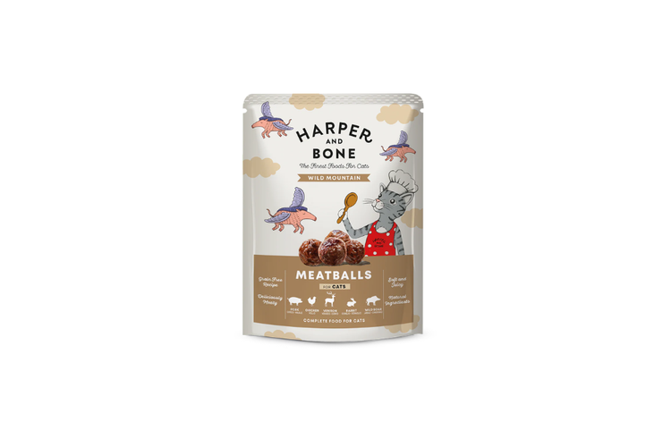 Harper&Bone polpette per gatti - Wild mountain 85g