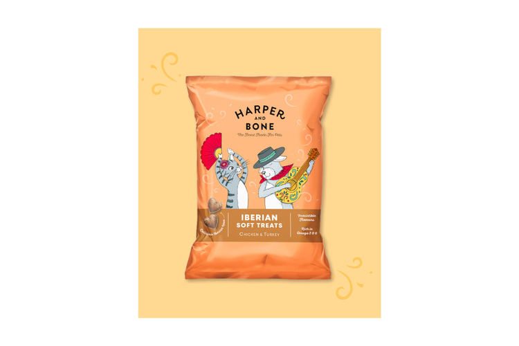 Harper&Bone Iberian soft treats - Pollo e tacchino 90g
