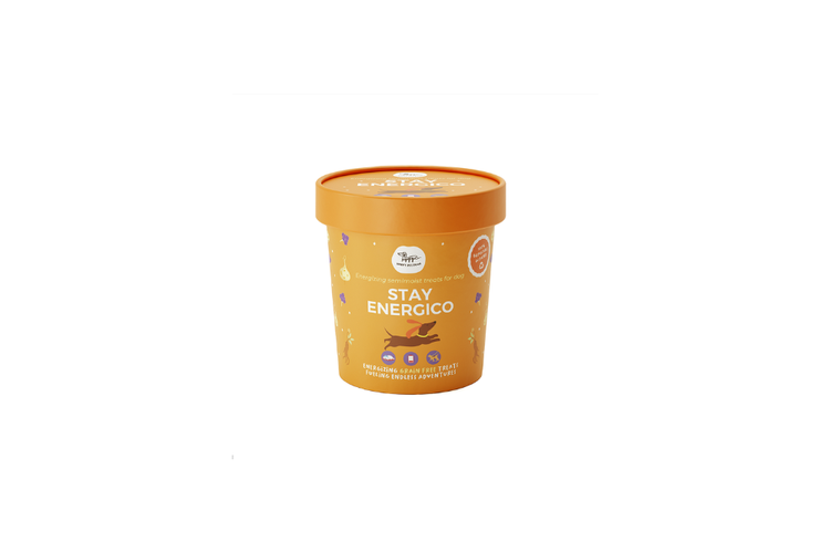 Hygge dog - "Stay energico" snack funzionali semi umidi 100g