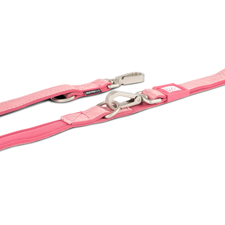 Guinzaglio Multifunzionale per Cani - Matrix 2.0 Rose | M