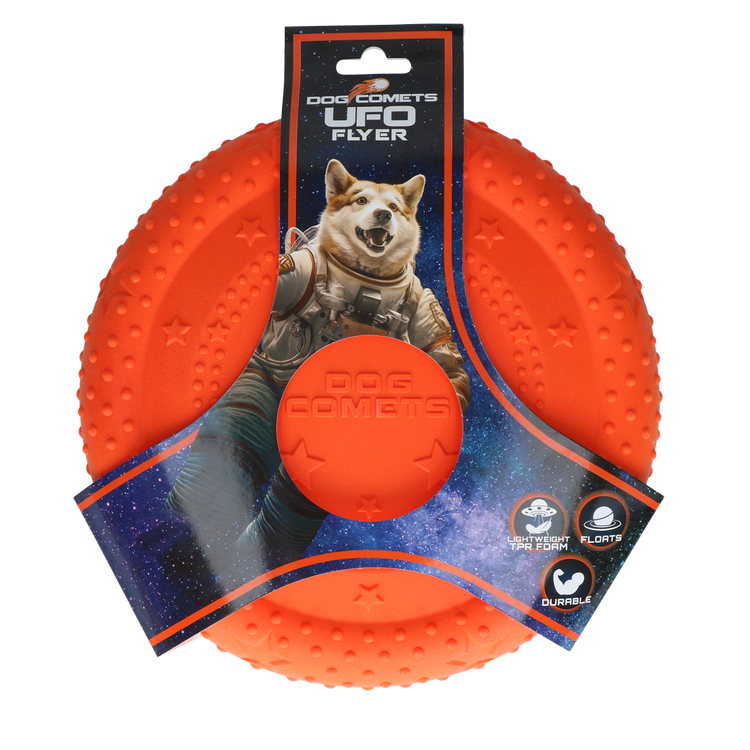 Frisbee UFO Dog Comets Arancione