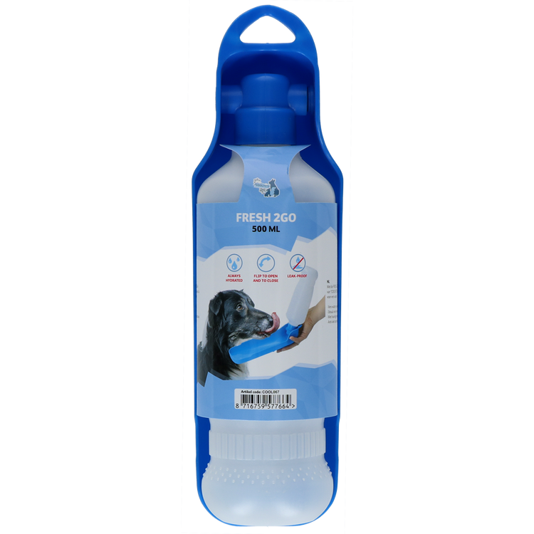 CoolPets Fresh 2GO Bottiglia d'acqua 500 ml